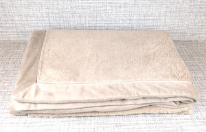 Restauración Hardware Beige Lujo Imitación Piel Manta Gruesa Cálida Vellón 45"x65" - Imagen 1 de 5