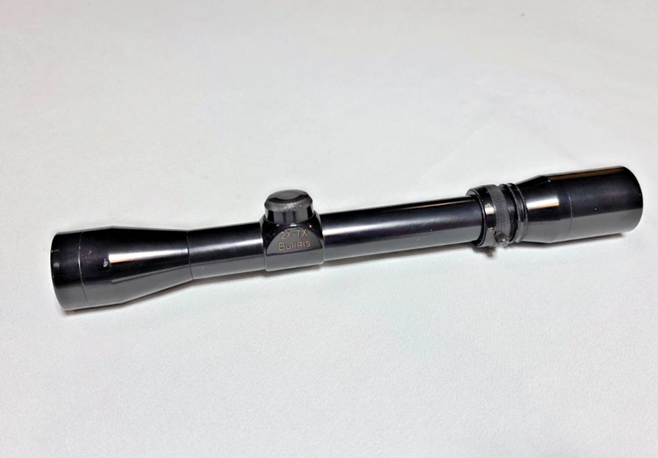 Mira para rifle Burris de colección 2x-7x EE. UU. negra brillante retícula dúplex Foto 1 de 4