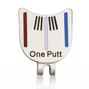 I Golf Ball Marker mit Hutclip magnetisch Legierung Zubehör Glück Klee Geschenk - Bild 1 von 35