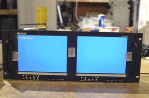 Marshall V-R82DP-2C - Rack Mount Dual 8.4" LCD Monitor TESTED WITH POWER SUPPLY - Picture 1 of 4