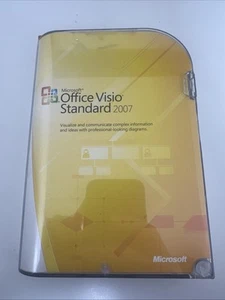 Microsoft Office Visio Standard 2007 - Complete w./ Key, Retail Box - Photo 1/7