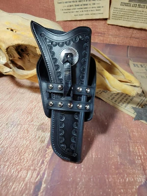 Johnny Ringo Holster, Handmade, Colt Peacemaker Ruger New Vaquero Schofield - Image 1 of 4