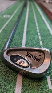 Ping i3 Plus Black Dot Single 8 Iron Golf Club RH Reg Flex Steel Lamkin Mid 36.5 - Picture 1 of 8
