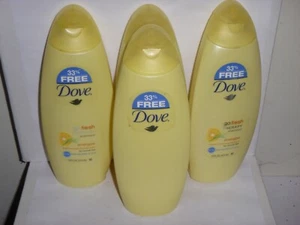 (4)  DOVE GO FRESH THERAPY ENERGIZE SHAMPOO GRAPFRUIT & LEMONGRASS SCENT 12OZ - Picture 1 of 1