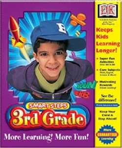 DK Smart Steps 3rd Grade Pc New Cd In A Paper Sleeve XP Math English Science - Picture 1 of 2