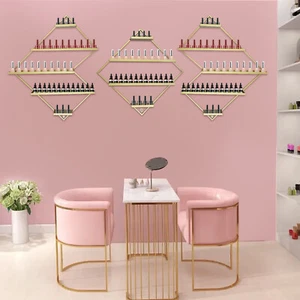 Estante de almacenamiento de esmalte de uñas estante de exhibición organizador para esmalte de uñas/pegatinas de uñas - Imagen 1 de 17