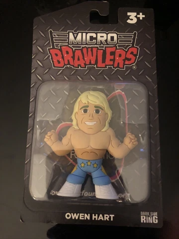The Rocket Owen Hart Micro Brawler February 2021 Crate Exclusive Cover