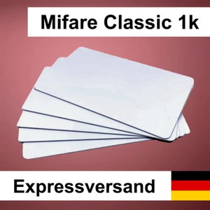 1-25 pièces Cartes MIFARE Classic 1k NFC PVC RFID Card tags, pour Android & PC - Photo 1 sur 5