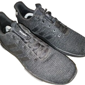 Adidas Mens Cloudfoam Racer TR Black Running Shoes Sneakers Size 11.5 - Picture 1 of 8