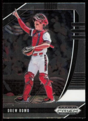 2020 Panini Prizm Draft Picks Drew Romo USA #PDP35 - Image 1 of 2