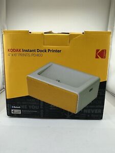 Kodak Dock Plus Instant Photo Printer Bundle with 80 Sheets - White