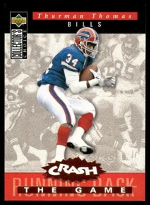 1994 Collector's Choice #C12 Thurman Thomas You Crash the Game Bronze Exchange - Picture 1 of 2