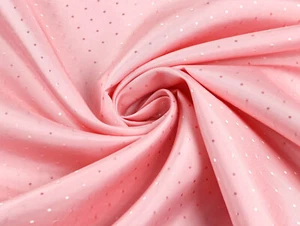 Acetat Viskosefutter Stoff Jacquard Futter PUNKTE ROSA EUR 12,98/m - Bild 1 von 1