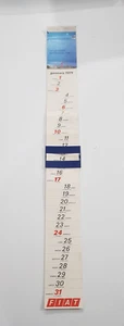 CALENDARIO FIAT 1971 RARO GADGET PUBBLICITA' - Imagen 1 de 13