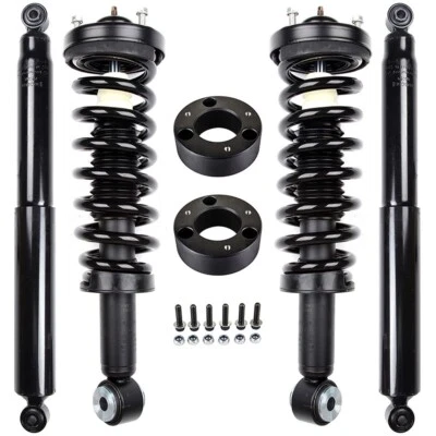 3" Front Leveling Kit & Front Struts & Rear Shocks For 2004-2008 Ford F-150 4.6L Foto 1 de 4