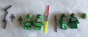 Lego Teenage Mutant Ninja Turtles Minifigures Authentic - Picture 1 of 2
