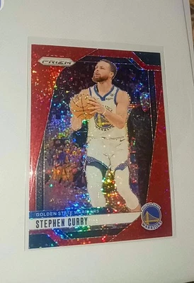 2024-25 Panini Prizm - Stephen Curry #134 Red Sparkle Prizm Ssp Grade It 🔥 - Image 1 of 2