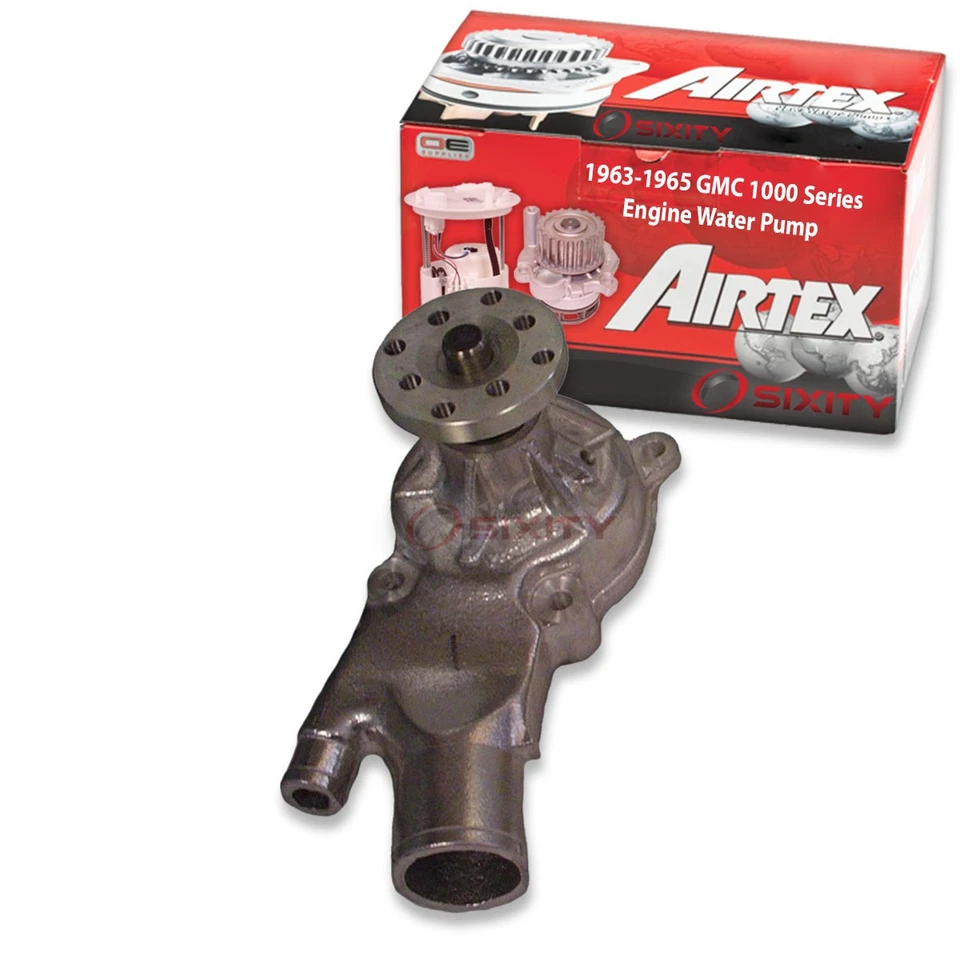 Bomba de agua del motor Airtex para 1963-1965 GMC serie 1000 3,8 L L6 refrigerante mv Foto 1 de 4