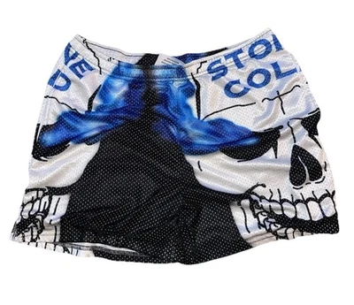 Pantalones Cortos Chalk Line Stone Cold Steve Austin Smoking Skull Malla Talla S Usados en Excelente Condición ¡Leer!  Foto 1 de 4