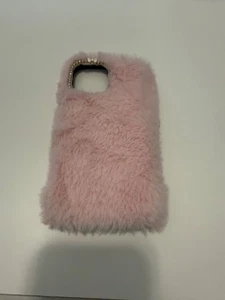 Iphone 13 pro max fuzzy pink case - Photo 1 sur 3