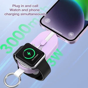 3000mAh Solar Power Bank Charger Camping Keychain Solar Panel Type C Energy - Picture 1 of 15