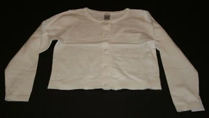 New Carter's Girls Ivory Cardigan Sweater 5  6 7 8 10 12 14 yr - Picture 1 of 2