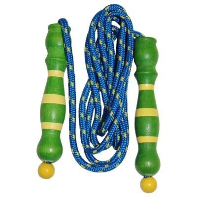 1x Kinder Springseil in bunten Farben - Sprungseil 2,20 Meter [Auswahl variiert] - Bild 1 von 4