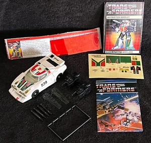 G1 1984 WHEELJACK • 100% COMPLETE w/TECH SPEC • VINTAGE G1 TRANSFORMERS - Picture 1 of 11