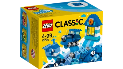 Sealed Lego Classic include 10706 Blue Creativity Box 4 Bricks - Image 1 of 2