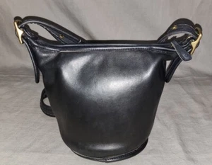 BOLSO BOLSO DE HOMBRO NEGRO COACH NYC DE COLECCIÓN - Imagen 1 de 6
