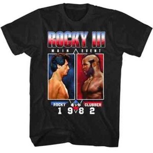 Rocky 3 Men's T-Shirt Clubber Lang Main Event Vintage Tees - Picture 1 of 6
