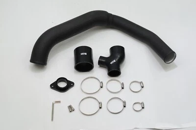 1320 Performance 2015-2021 WRX charge pipe kit BLACK FA20DIT Aluminum - Image 1 of 4