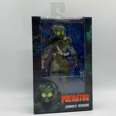 Jungle Demon Predator Action Figure 30th Anniversary Alien Hunter Toy Doll 8" - Image 1 of 3
