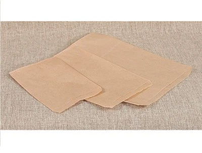 100Pc Kraft Paper Flat Paper Bags Wholesale Bags Kraft Jewelry Gift Bag Lots 100