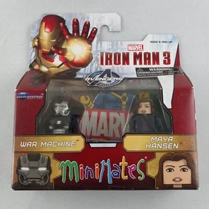 2013 Iron Man 3 War Machine & Maya Hansen Marvel Minimates (MiP) - Picture 1 of 5