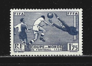 FRANCE – 1938 – WORLD CUP SOCCER CHAMPIONSHIP - Scott # 349 – MINT - Picture 1 of 2