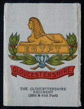THE GLOUCESTERSHIRE REGIMENT SILK issued 1914 by MURATTI Series A
