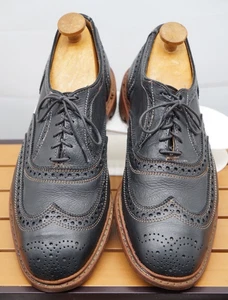 Allen Edmonds Neumok 2.0 schwarze Budapester Oxford Schuhe Größe 10,5 3E Top Zustand - Bild 1 von 13