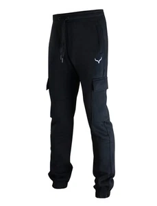 - A4052 Herren Premium Slim Fleece Hose Cargotaschen - Athletic Utility Jogger... - Bild 1 von 5