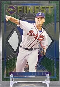2022 Topps Finest Flashbacks #23 Mike Soroka Atlanta Braves - Picture 1 of 2