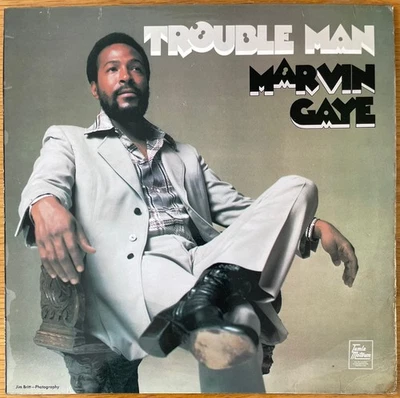 MARVIN GAYE - TROUBLE MAN Blaxploitation UK Tamla Motown STML 11225 LP - Image 1 of 4