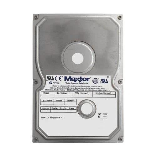 Maxtor DiamondMax 1750/33 85250D6 5.2GB Ultra-DMA/33 3.5LP 256KB 5200RPM IDE har - Image 1 of 1