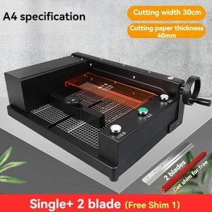 Electric A4 Paper Cutting Machine Guillotine Trimmer Automatic Paper Cutter - Picture 1 of 16