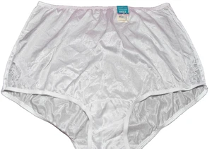 New Vanity Fair Perfectly Yours Ravissant Lace Nouveau Brief White Size 10 3XL - Foto 1 di 8