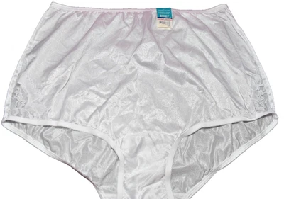 Nuevo Calzoncillo Vanity Fair Perfectly Yours Ravissant Encaje Nuevo Blanco Talla 10 3XL Foto 1 de 4