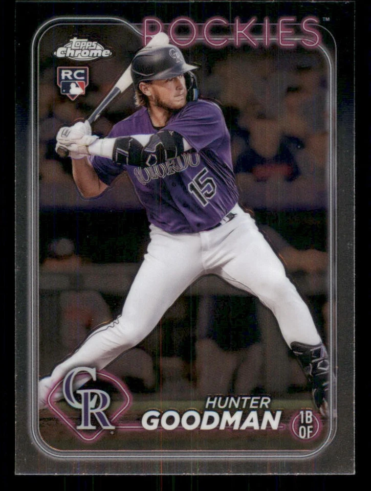 2024 Topps Chrome #99 Hunter Goodman RC - Image 1 of 2