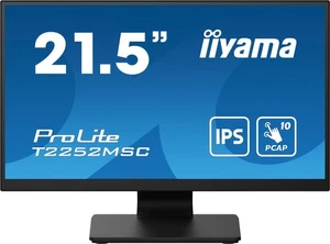 iiyama ProLite T2252MSC-B2 computer monitor 54.6 cm (21.5") 1920 x 1080 pixel... - Picture 1 of 8
