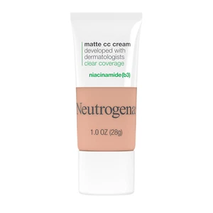 Clear Coverage Flawless Matte CC Cream, Full-Coverage Color Correcting Cream Fac - Picture 1 of 12