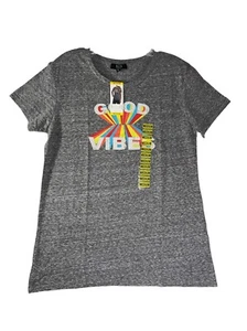 Modern Canvas Ladies GOOD VIBES Size M Tee - Picture 1 of 15