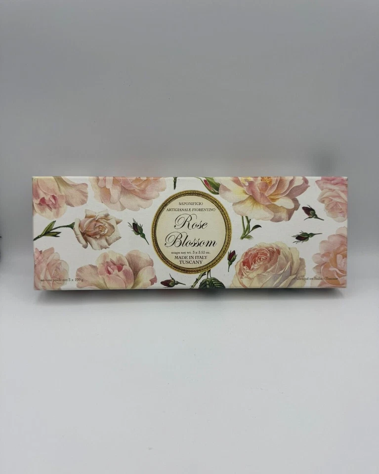 Artigianale Fiorentino Rose Blossom Seife 3 x 100 g - Bild 1 von 1